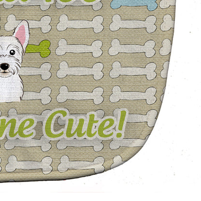 Too Cute Westie Baby Bib BB5795BIB by Caroline's Treasures