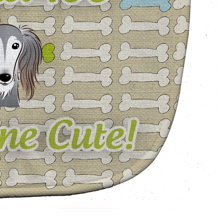 Too Cute Saluki Baby Bib BB5798BIB by Caroline's Treasures