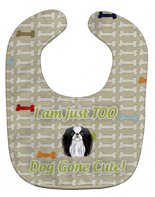 Too Cute Japanese Chin Baby Bib BB5799BIB by Caroline's Treasures