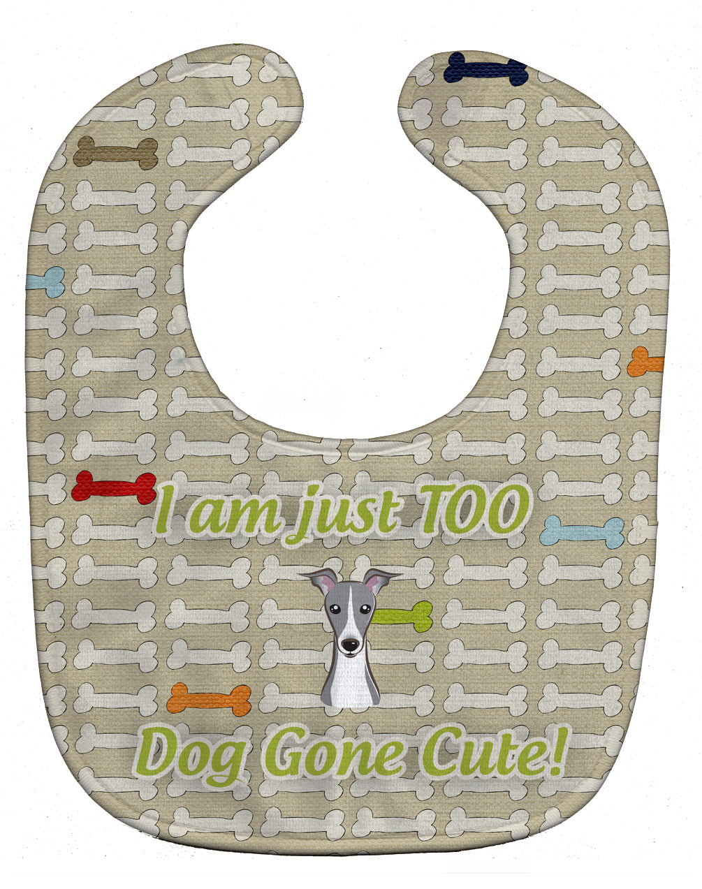 Too Cute Italian Greyhound Baby Bib BB5805BIB by Caroline's Treasures