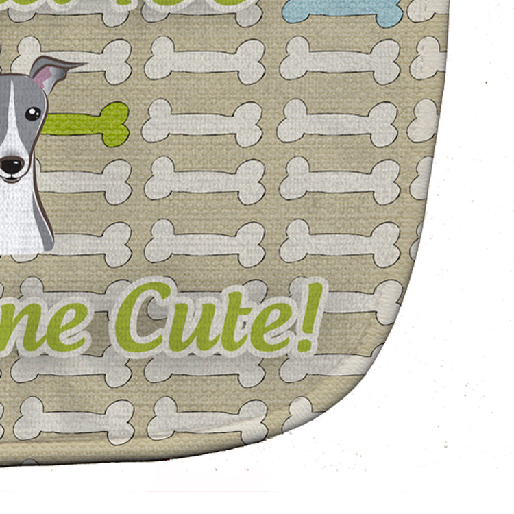 Too Cute Italian Greyhound Baby Bib BB5805BIB by Caroline's Treasures