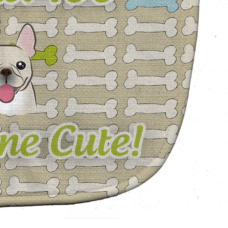 Too Cute French Bulldog Baby Bib BB5807BIB by Caroline's Treasures