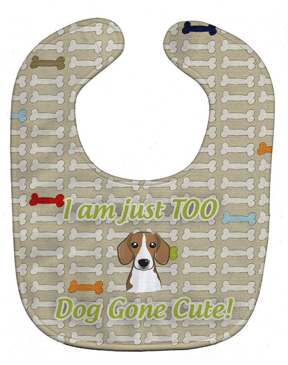 Too Cute Beagle Baby Bib BB5808BIB by Caroline's Treasures