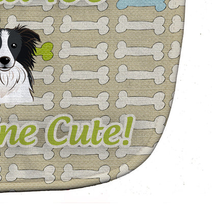 Too Cute Border Collie Baby Bib BB5810BIB by Caroline's Treasures