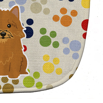 Pawprints Norwich Terrier Baby Bib BB5849BIB by Caroline's Treasures