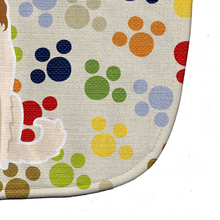 Pawprints Borzoi Baby Bib BB5852BIB by Caroline's Treasures