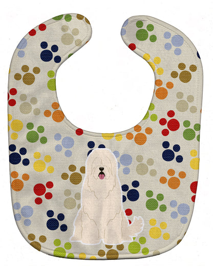 Pawprints South Russian Sheepdog Baby Bib BB5853BIB by Caroline's Treasures