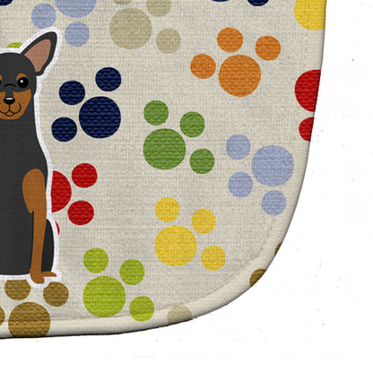 Pawprints Manchester Terrier Baby Bib BB5857BIB by Caroline's Treasures