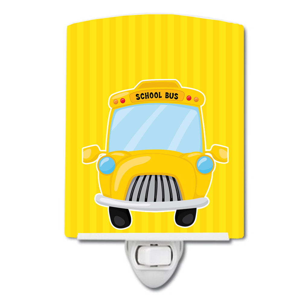 School Bus Ceramic Night Light BB7019CNL by Caroline's Treasures