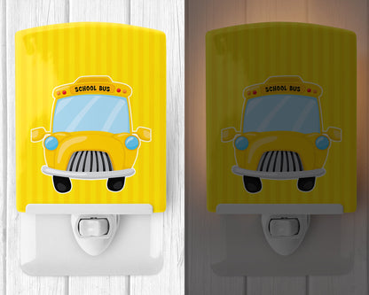 School Bus Ceramic Night Light BB7019CNL by Caroline's Treasures