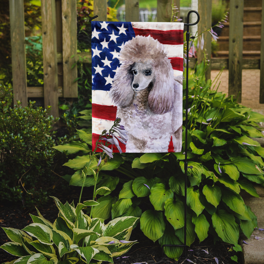 Poodle Patriotic Flag Garden Size BB9665GF by Caroline's Treasures