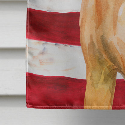 Rhodesian Ridgeback Patriotic Flag Canvas House Size BB9676CHF by Caroline's Treasures