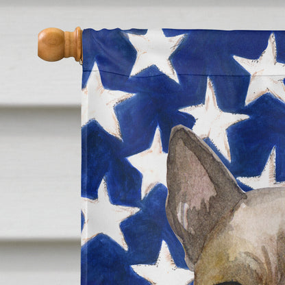 Thai Ridgeback Patriotic Flag Canvas House Size BB9680CHF by Caroline's Treasures