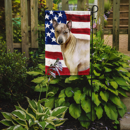 Thai Ridgeback Patriotic Flag Garden Size BB9680GF by Caroline's Treasures