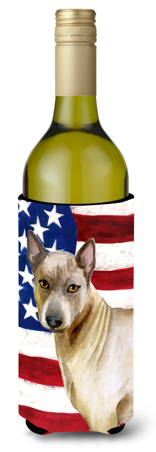 Thai Ridgeback Patriotic Wine Bottle Beverge Insulator Hugger BB9680LITERK by Caroline's Treasures