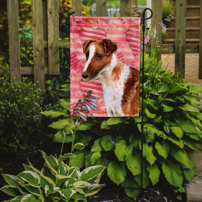 Smooth Fox Terrier Love Flag Garden Size BB9734GF by Caroline's Treasures