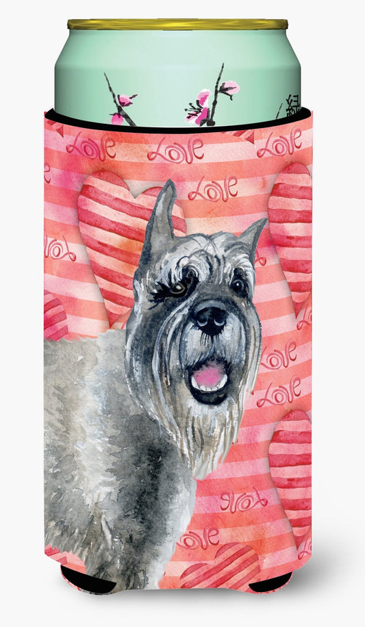 Schnauzer Love Tall Boy Beverage Insulator Hugger BB9749TBC by Caroline's Treasures