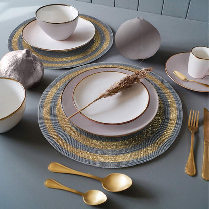 The Letendre Beaded Placemats by Decozen