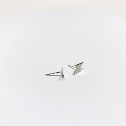 Mini Lightning Bolt Stud Earrings by Jennifer Cervelli Jewelry