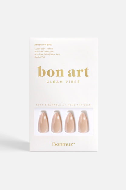 Vanilla Sugar Pop | Soft & Durable Press-On Nails by Bonmuz