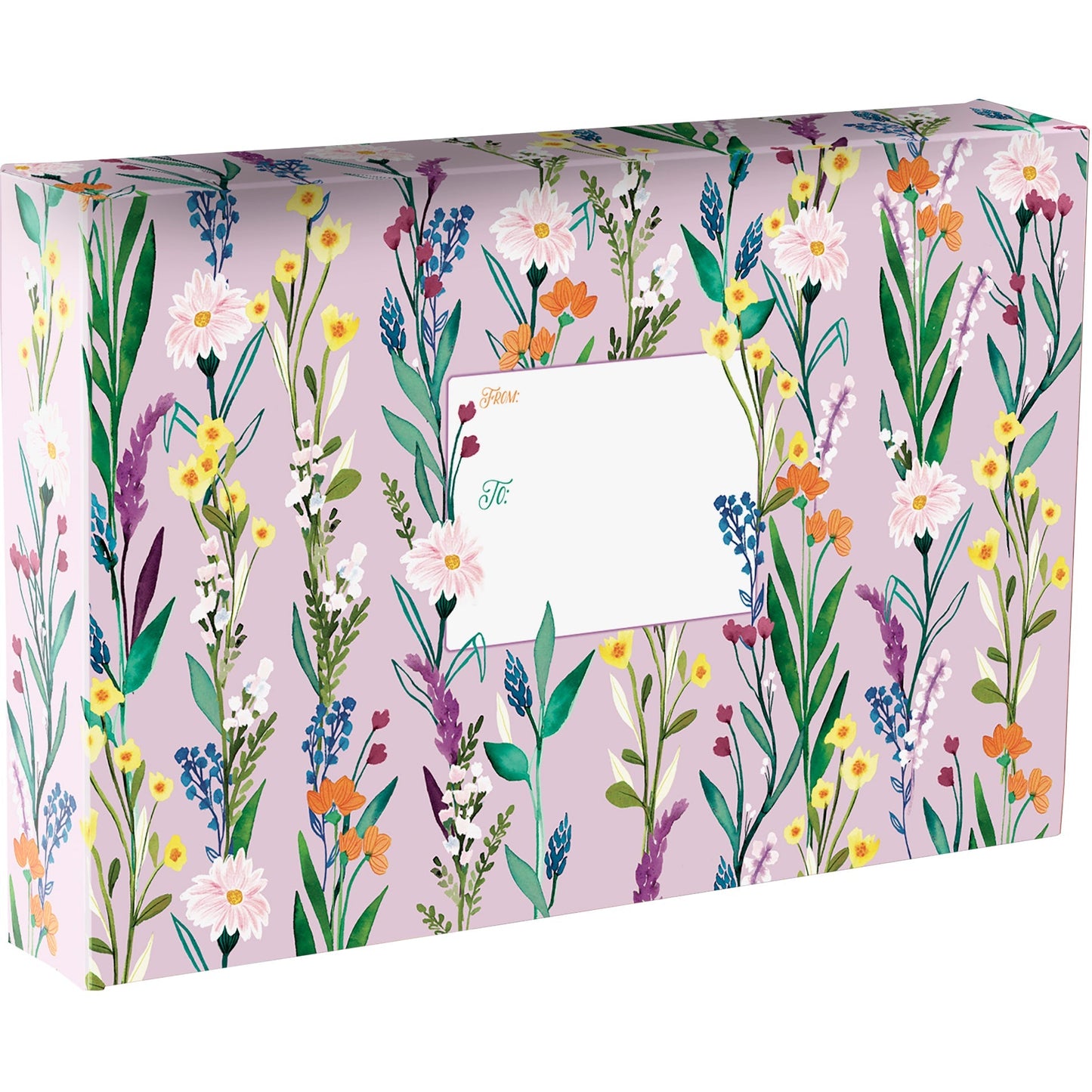 Secret Garden Large Floral Printed Gift Mailing Boxes by Present Paper