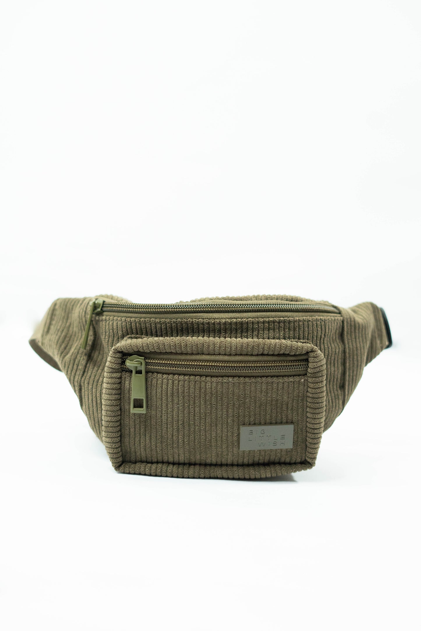 The Play Date Kids Belt Bag-  Olive Green by Big Little Wish