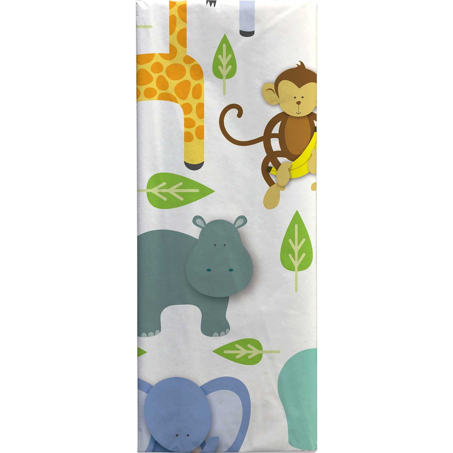 Zoo Animals 20" x 30" Baby Gift Tissue Paper by Present Paper