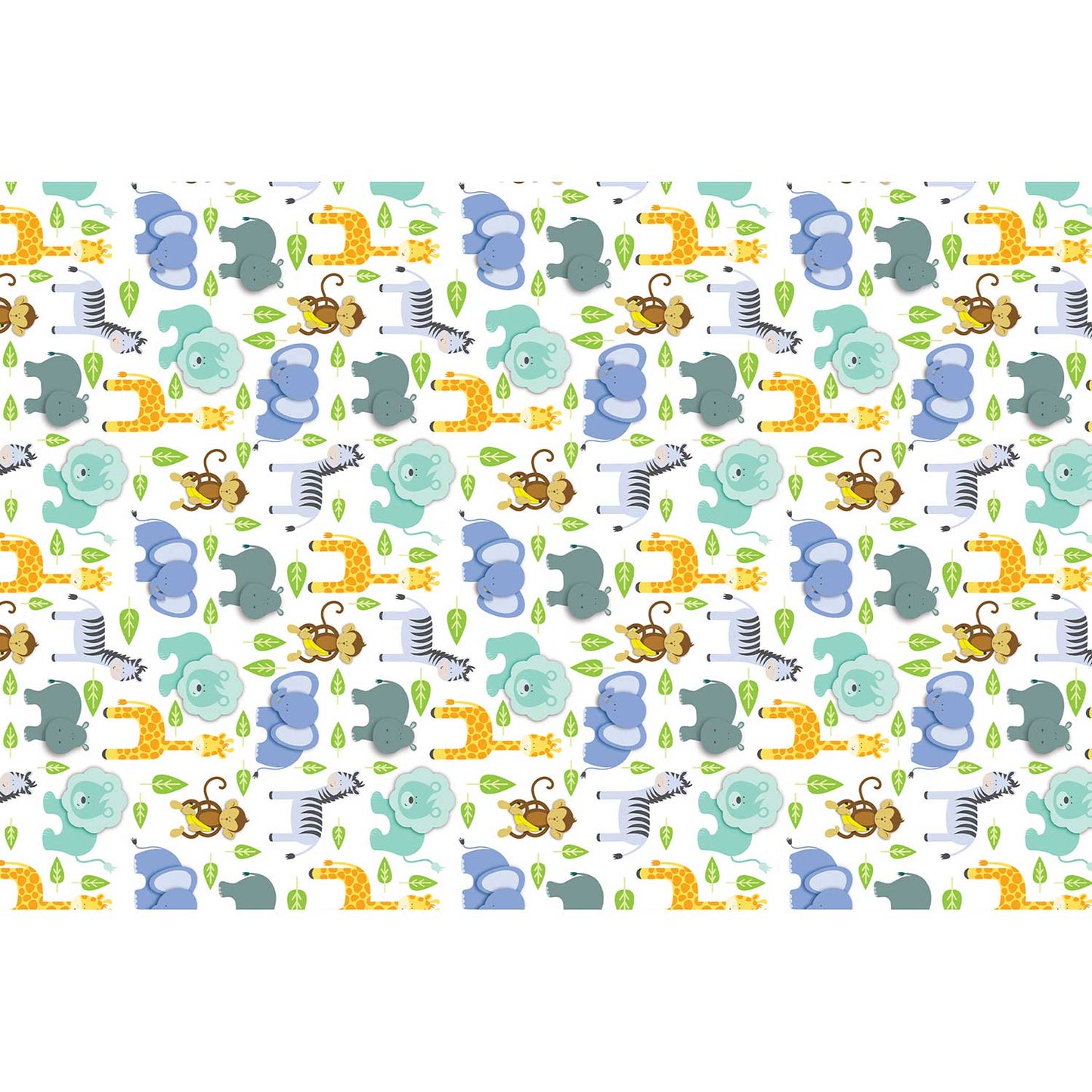 Zoo Animals 20" x 30" Baby Gift Tissue Paper by Present Paper