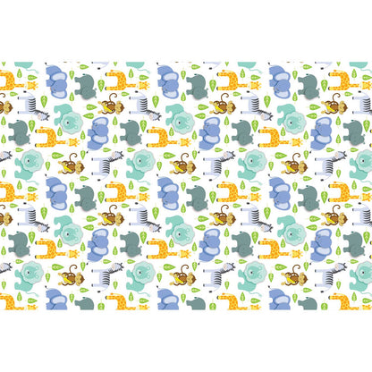 Zoo Animals 20" x 30" Baby Gift Tissue Paper by Present Paper