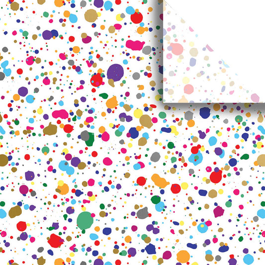 Paint Splatter 20" x 30" Gift Tissue Paper by Present Paper