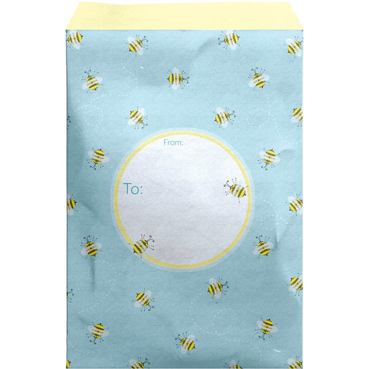 Small Printed Padded Mailing Envelopes, Honey Bees by Present Paper