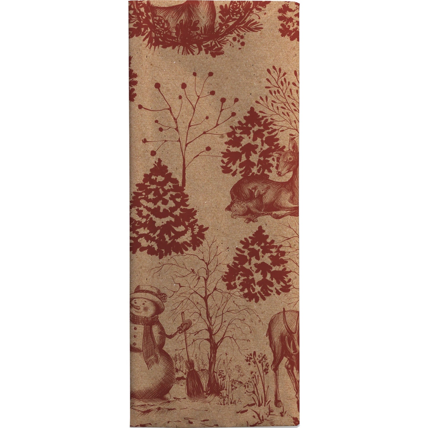 Winter Woods 20" x 30" Christmas Gift Tissue Paper by Present Paper