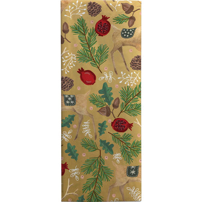 Reindeer Tapestry 20" x 30" Christmas Gift Tissue Paper by Present Paper