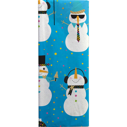 Snowman Party 20" x 30" Christmas Gift Tissue Paper by Present Paper