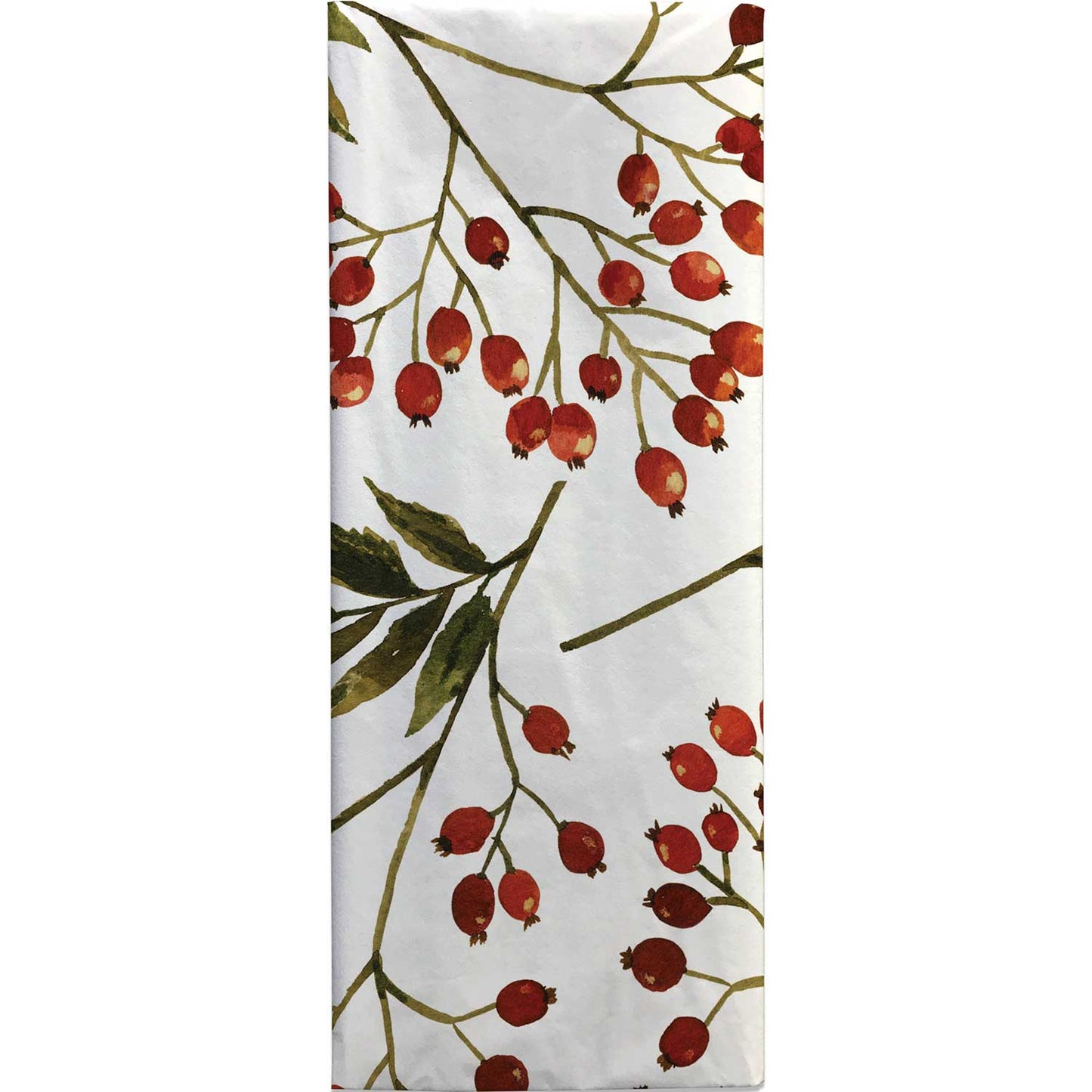 Snow Berries 20" x 30" Christmas Gift Tissue Paper by Present Paper