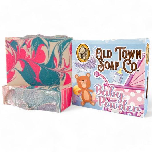 Baby Powder -Bar Soap by Old Town Soap Co.