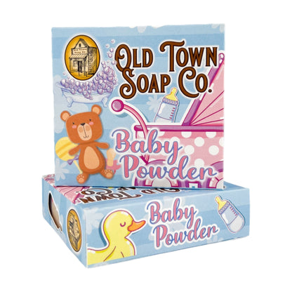 Baby Powder -Bar Soap by Old Town Soap Co.