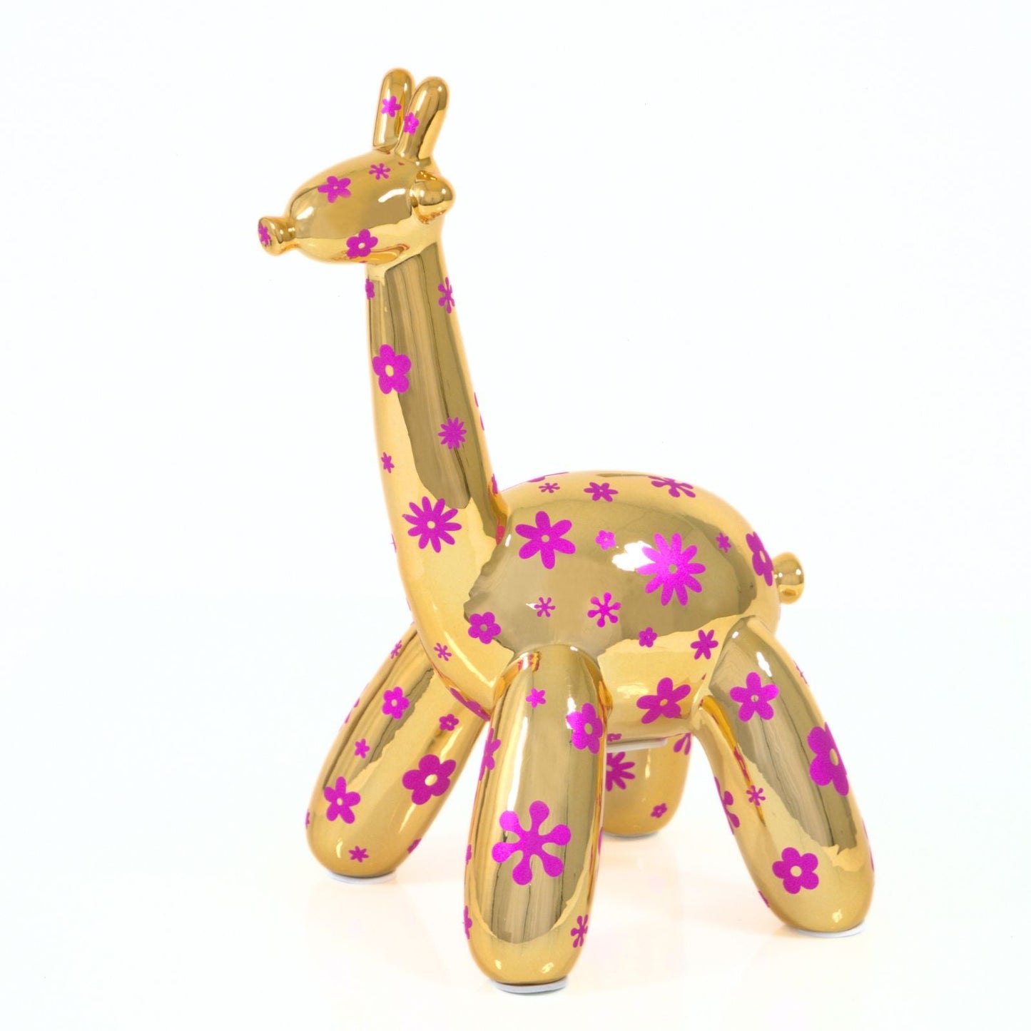 Balloon Money Bank Giraffe w/Decorations by Made By Humans