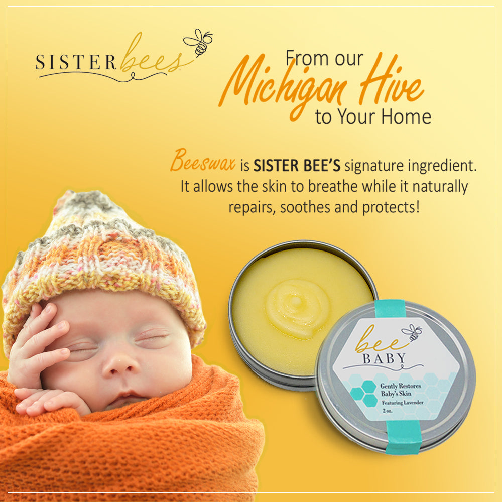 Bee Baby - Gently Restores Baby's Skin - Travel Size by Sister Bees