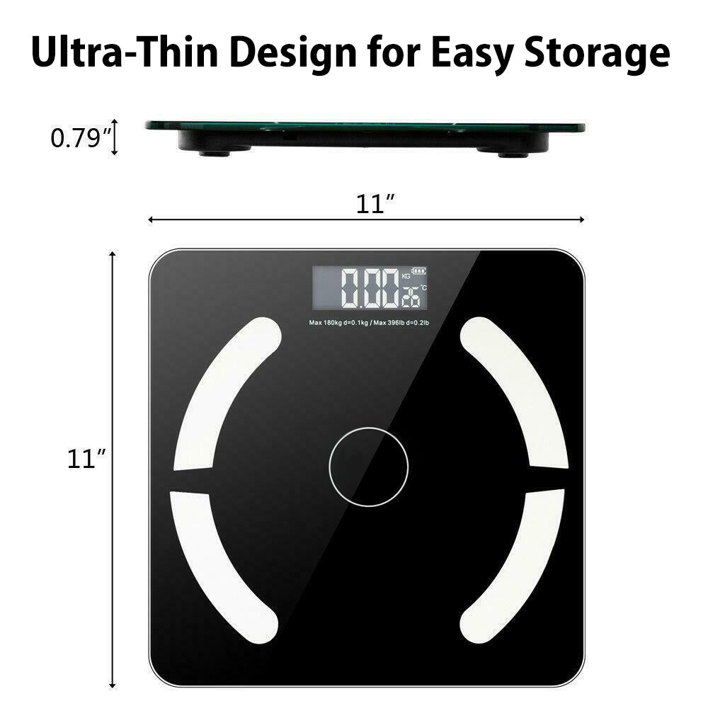 Smart Fitness Scale (With Phone App) by YouCanLearnThis.com Shop