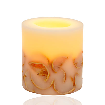 Orange Botanical Candle by Andaluca Home