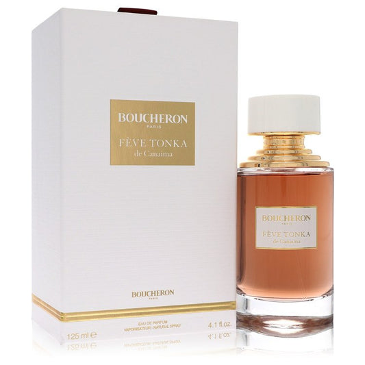 Boucheron Feve Tonka De Canaima by Boucheron Eau De Parfum Spray (Unisex) 4.1 oz for Men by Avera Group