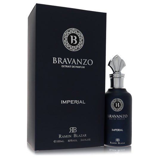 Dumont Bravanzo Imperial by Dumont Paris Extrait De Parfum Spray (Unisex) 3.4 oz for Men by Avera Group