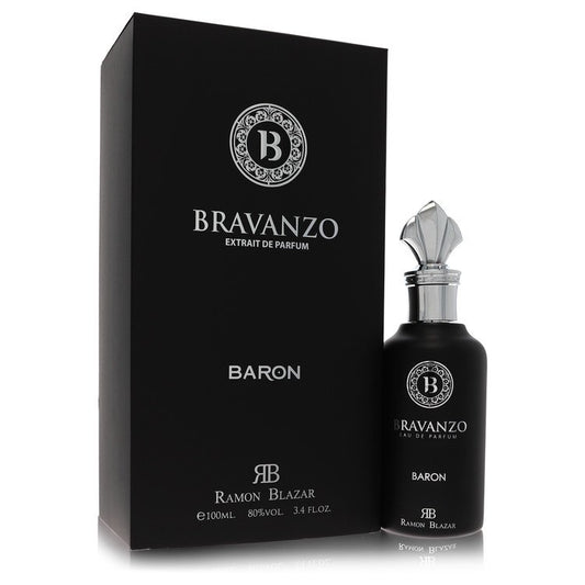 Dumont Bravanzo Baron by Dumont Paris Extrait De Parfum Spray (Unisex) 3.4 oz for Men by Avera Group