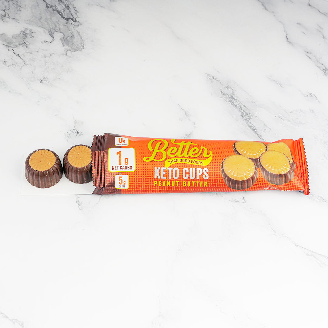 Peanut Butter Keto Cups 6pk by Better Than Good Foods