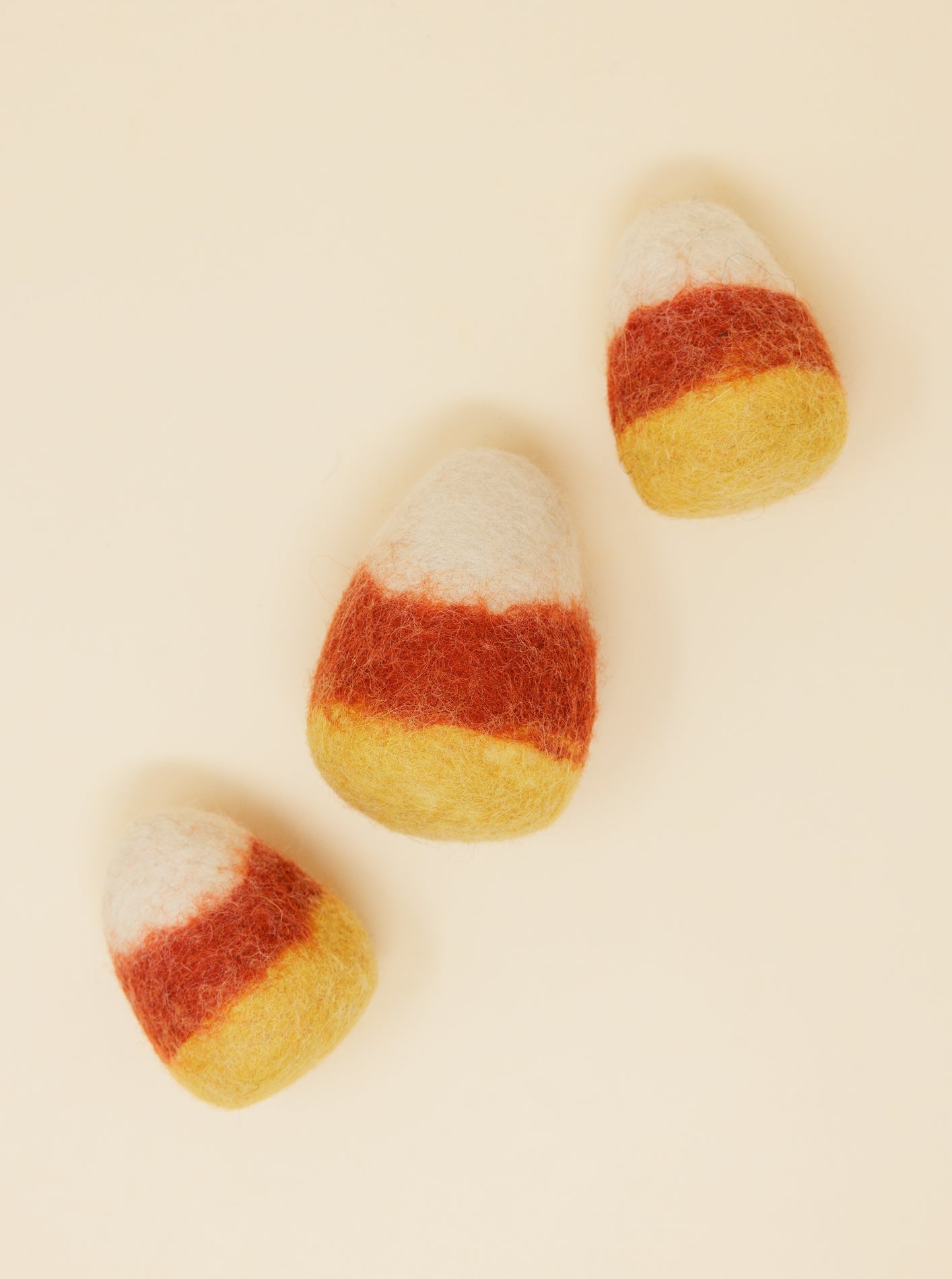 WOOL CANDY CORN by MODERNBEAST