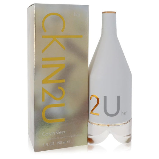 CK In 2U by Calvin Klein Eau De Toilette Spray 5 oz for Women by Avera Group