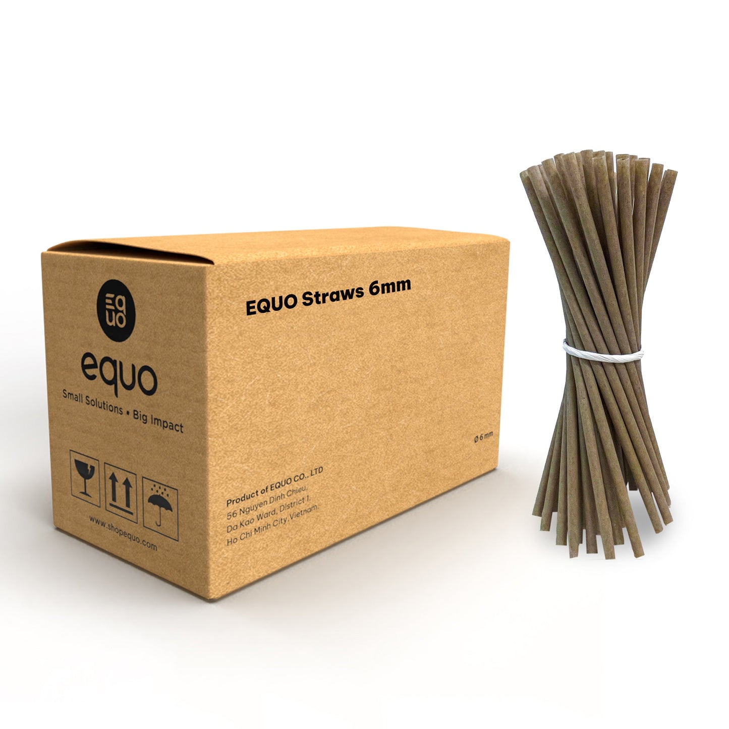 Coffee Drinking Straws (Wholesale/Bulk), Standard Size - 1000 count by EQUO