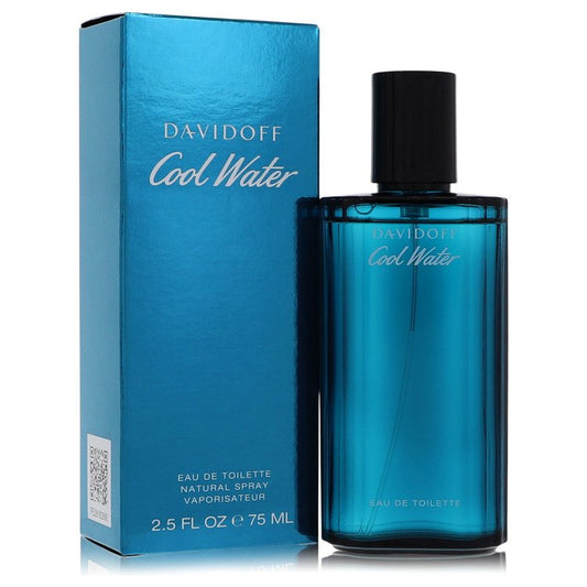 Cool Water by Davidoff Eau De Toilette Spray 2.5 oz for Men by Avera Group