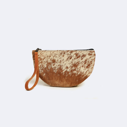 Speckled Half-Moon Wristlet by SutiSana